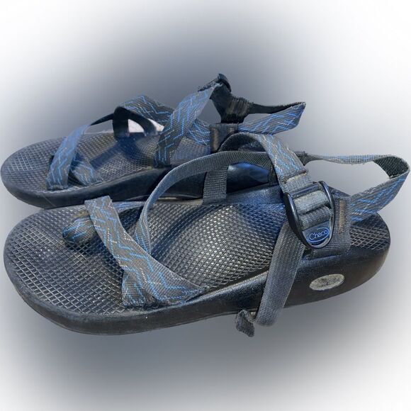 Chaco Men’s Size 11 Blue Black Geometric Z Cloud 2 Sandals main image 3